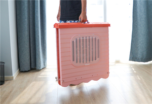 Modern Buiten Hondenhok Pet <span class=keywords><strong>House</strong></span> Opvouwbaar Ontwerp Duurzaam Metalen <span class=keywords><strong>Plastic</strong></span> Bamboe Ijzeren Massief Dier Vervaardigd Hondenhok - Product Image 6