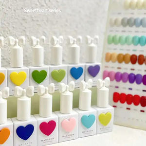 Sansu 58 couleurs 3.0 coréen vernis à ongles populaire Sweetheart Glue <span class=keywords><strong>Nail</strong></span> Shop dédié une bouteille une couleur colle à ongles - Product Image 2