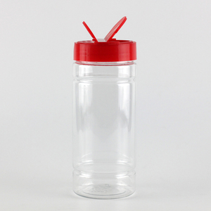 Plastic Spice Plastic Wholesale 500ml Empty Plastic Spice Jar Pet Plastic Pepper Spice Shaker Bottle 16 Oz Seasoning Bottle For Spice And Powders