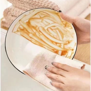 Eco-Friendly Loofah Cloth Kitchen Specific Oil Absorbing and Non Greasy Dishwashing Cloth - Product Image 6