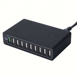 Produits <span class=keywords><strong>les</strong></span> plus vendus <span class=keywords><strong>2021</strong></span> : chargeur rapide pour téléphone portable 60W, chargeur USB portable multi-ports 10 ports, 5V 2.4A max - Product Image 3