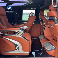 Siège de capitaine inclinable en cuir avec repose-jambes pour conversion de fourgonnette, fabricant OEM de sièges de voiture sur mesure, vente en gros