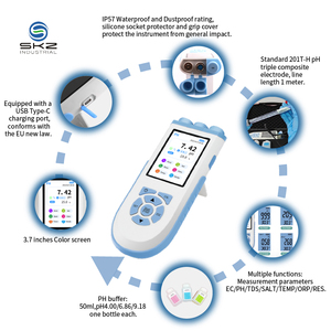 PC10 All-in-One Wassertester mit TDS-, Salzgehalt- und Widerstandsmessungen - Product Image 1