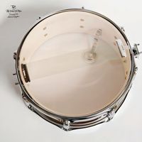 Hot Sale Poplar Wood Wood Grain 14-inch Snare Drum Percussion Instrument with Strap