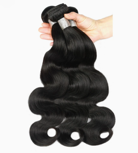 热销松散式人发接发身体波浪卷发自然色柔软丝滑质感 - Product Image 3