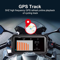 Unidades GPS para Motocicleta de 6.25", Navegador Satelital para Motocicleta, Sistemas de Navegación CarPlay para Moto, Monitor Impermeable con Android Auto