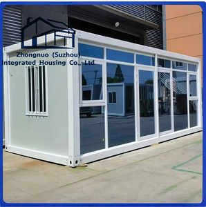 ZN Maison conteneur préfabriquée personnalisée avec façade vitrée respirante, <span class=keywords><strong>bureau</strong></span> en acier de 40 pieds au design moderne et larges fenêtres vitrées pour <span class=keywords><strong>bureau</strong></span> - Product Image 4