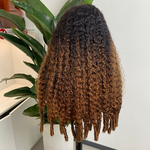 <span class=keywords><strong>Perruque</strong></span> en cheveux humains bouclés birmanes 7x5 avec dentelle frontale, perruques vierges à cuticules alignées T1B/4, perruques sans colle en cheveux humains avec dentelle frontale - Product Image 3