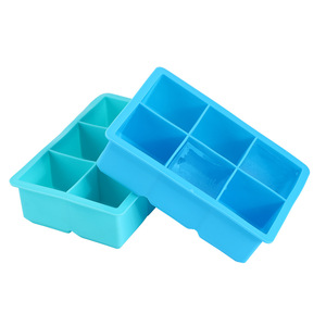 Moule à glaçons carré en silicone à 6 compartiments, à démoulage facile, idéal pour la maison – Vente flash - Product Image 6