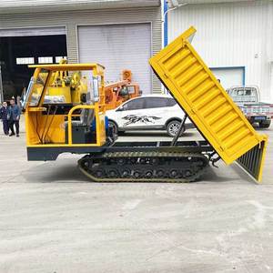 Chinesischer Mini-Raupenlader 500kg-6t Selbstladender LKW mit EPA-Motor, fahrbarer Raupentransporter zum Verkauf - Product Image 1