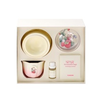 Diffuseur de cire de soja en verre cristal pour aromathérapie, coffret cadeau écologique – Design moderne et épuré, parfum longue durée 3 mois, sans sulfate