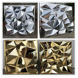 Chất lượng cao không thấm nước PVC chống cháy tường bảng điều khiển 3D nhà trang trí PVC tường Bảng điều khiển - Product Image 4