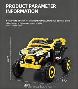 Camion électrique tout-terrain pour enfants avec fonction balançoire, protection de <span class=keywords><strong>circuit</strong></span> 10A, lumières LED, type cyclomoteur - Vente en gros - Product Image 6