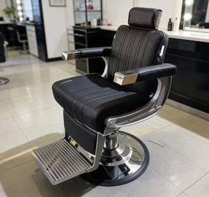 Sillas <span class=keywords><strong>de</strong></span> Barbero Redondas Negras para Salón <span class=keywords><strong>de</strong></span> Belleza, Resistentes, con Excelente Diseño, en <span class=keywords><strong>Venta</strong></span> - Product Image 1