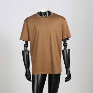 <span class=keywords><strong>En</strong></span> stock – T-shirt de luxe pour <span class=keywords><strong>homme</strong></span> <span class=keywords><strong>en</strong></span> coton mercerisé brillant avec logo personnalisé, toucher soyeux, vente <span class=keywords><strong>en</strong></span> gros, 100 % coton - Product Image 3