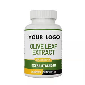OEM produk laris ekstrak daun zaitun Vegan kapsul ekstrak daun zaitun suplemen 120 topi - Product Image 1