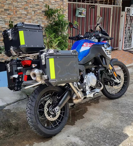 แร็คติดกระเป๋าข้างมอเตอร์ไซค์ โครงยึดกล่องข้าง กล่องท้ายรถมอเตอร์ไซค์ สำหรับ <span class=keywords><strong>Bmw</strong></span> F850GS F750 <span class=keywords><strong>GS</strong></span> อุปกรณ์เสริม - Product Image 4