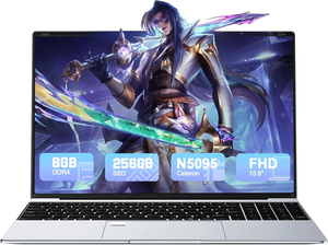 Wholesale 15.6 Inch Win 11 <strong>Notebook</strong> with Intel N5095 CPU 16gb DDR4 128gb SSD Rom Full Hd 1080p Screen Business Laptop - Product Image 2
