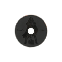 Disco de CD de Música Negra, CD Impreso de Alta Calidad para Lanzamientos de Bandas y Ediciones de Coleccionista