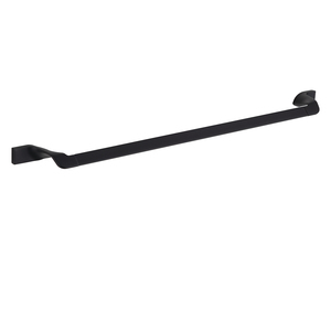 Ensemble d'accessoires de salle de bain en alliage de zinc noir, porte-serviettes mural moderne de luxe - Product Image 2