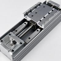 Module linéaire de précision semi-fermé en alliage aluminium-magnésium avec vis à billes, pour système de levierage croisé XYZ à deux axes