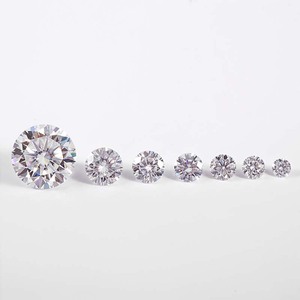 Moissanita sintética para fabricación de anillos, Diamante de gran tamaño, DEF Color VVS, certificado GRA - Product Image 6