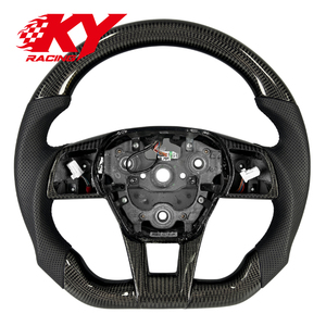 พวงมาลัยคาร์บอนไฟเบอร์แบบกำหนดเองสำหรับ Hyundai Sonata Sports สำหรับ Elantra N I30N I20N - Product Image 1