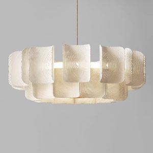 โคมไฟระย้าสไตล์อิตาเลียนสุดหรูหราสง่างามแบบฝรั่งเศสสำหรับห้องนั่งเล่น โรงแรม ร้านอาหาร สไตล์วบิซาบิ - Product Image 3