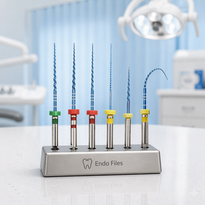 Limas Rotatorias J3 NITI con Activación Térmica, Lima para Conducto Radicular <span class=keywords><strong>Cucada</strong></span>, Tratamiento Dental, Múltiples Conicidades - Product Image 1