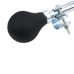 Tromba d'aria per bicicletta retrò in metallo da 7 pollici con lampadina in Silicone per manubrio MTB da 0,9 pollici - Product Image 5