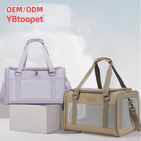 Sac de transport pliable et respirant pour animaux de compagnie, grande capacité, sac de voyage portable, pour petits chiens et chats, utilisation en extérieur