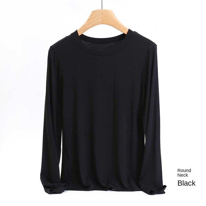 Round collar in black