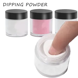MAFANAILS Poudre Solide pour Trempage Blanc Transparent Acrylique 11 Couleurs Poudre Chrome FA-46 Pigment pour Trempage Ongles Art G3 Bling - Product Image 4