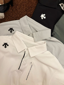 Polo de Hombre Descente de Cinco Colores con Tres Botones, Serie de Entrenamiento Descente TRINING, Nuevo Polo de Verano para Hombre - Product Image 5