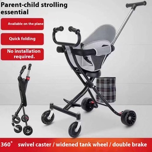 Chất Lượng Tốt Nhất 4-Bánh Xe Đóng Mở Đa Chức Năng Bé Du Lịch Xe Đẩy Em Hot-Bán Xe Tương Thích Đi Bộ Bánh - Product Image 3