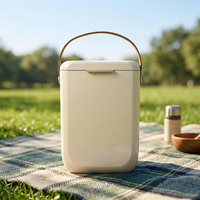 Glacière isotherme rigide de 10 L pour vin et canettes
