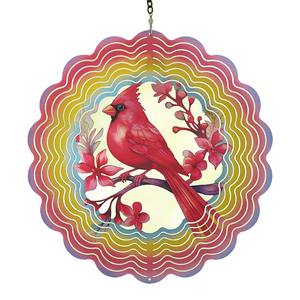 กังหันลมสปินเนอร์นกคาร์ดินัลกลางแจ้งสำหรับสวน \ ระเบียง \ ลานบ้าน - Product Image 5