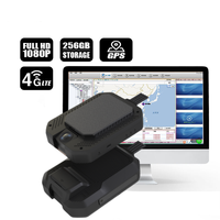 Rastreador GPS 4G LTE con doble lente para gestión de flotas, sistema de cámara de salpicadero de vehículos, monitoreo de seguridad mejorado para flotas de camiones y taxis, 1 año