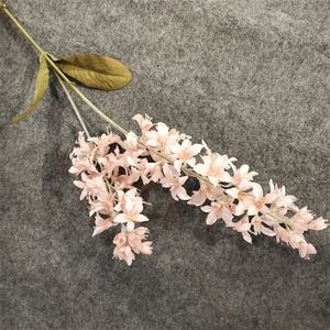 Flor de Jacinto <span class=keywords><strong>Orientalis</strong></span> de Seda Artificial Realista Hecha a Mano, 2 Tenedores para Decoración del Hogar, Boda y Navidad, Novedad de 2017 - Product Image 5