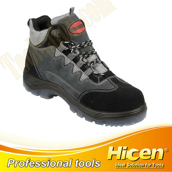 Buffalo Leather Men Safety Shoes with