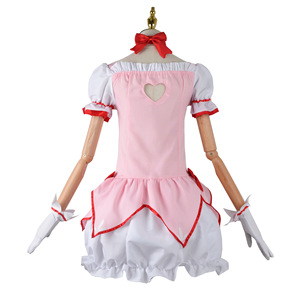 ชุดคอสเพลย์ puella Magi Madoka Magica ชุดคอสเพลย์วิกผมเด็กสาว <span class=keywords><strong>kaname</strong></span> Madoka ชุดเดรสบอลสั้นพร้อมโบว์ - Product Image 4