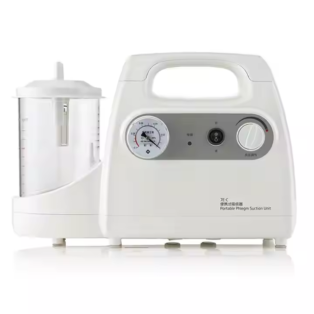 Electric Phlegm Suction Unit Portable Sputum Aspirator Surgical Suction Machine with Low Price
