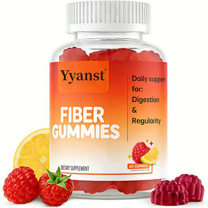 High Quality Private Label <b>Fiber</b> <b>Gummies</b> for Adult Metabolism & Digestive Health Support no sugar & vegan friendly - Product Image 1