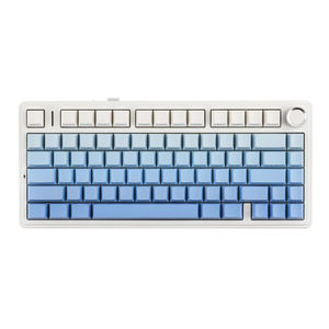 Clavier mécanique sans fil <span class=keywords><strong>EPOMAKER</strong></span> Aula F75 75% avec commutation à chaud, fixation Gasket, RGB et bouton rotatif pour Gaming/Bureau PC Mac - Product Image 1