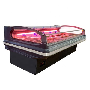 Nevera para carne fresca, refrigerador para mariscos, <span class=keywords><strong>Delicatessen</strong></span>, equipo de tienda de carne - Product Image 6
