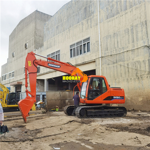 Doosan DH150LC-7 Used Excavator Trackhoe Clawler Diesel Chain Digger Second-hand Original <b>Grab</b> Excavator - Product Image 2