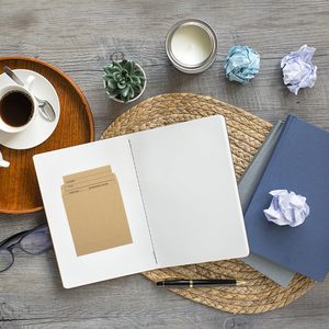 Enveloppes d'expédition en papier cartonné brun pour cartes postales, enveloppes de poche pour cartes de bibliothèque, pour l'école, le bureau, la bibliothèque publique, les livres - Product Image 4