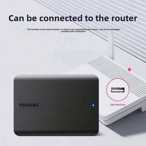 东芝A5 外置移动硬盘全新黑色 USB3.2 Gen 1 2TB & 4TB 容量兼容笔记本电脑 SATA 3.0 扩展端口 - Product Image 6