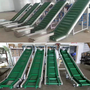 Courroie transporteuse grimpante de crampons universels durables de PVC pour le déchargement de chargement de conteneur d'emballage - Product Image 5