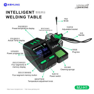 Estación de Soldadura Inteligente con Control de Temperatura Dividido Mijing MJ-H1 para Reparación de Teléfonos Móviles - Product Image 3